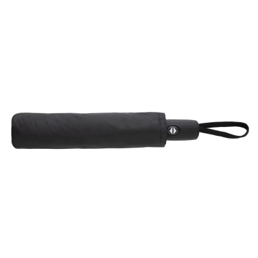 Logo trade promotional product photo of: Swiss Peak Vito Aware™ RPET 21 inch auto open/close umbrella