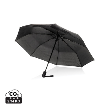 Logotrade promotional products photo of: Swiss Peak Vito Aware™ RPET 21 inch auto open/close umbrella