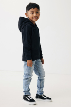 Logo trade business gifts image of: Iqoniq Yengo kids recycled cotton hoodie with sidepockets