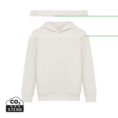 Logotrade promotional gift picture of: Iqoniq Yengo kids recycled cotton hoodie with sidepockets