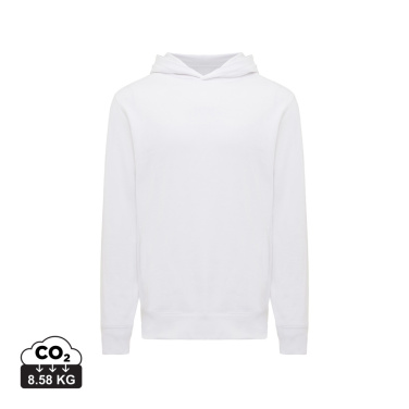 Logotrade business gift image of: Iqoniq Yengo recycled cotton hoodie with sidepockets