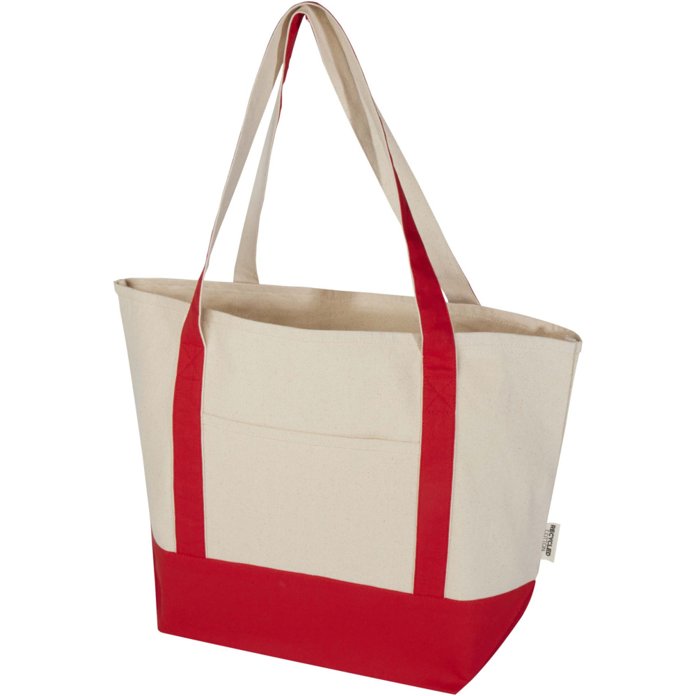 Logotrade corporate gift picture of: Sam 320 g/m² GRS recycled cotton tote bag