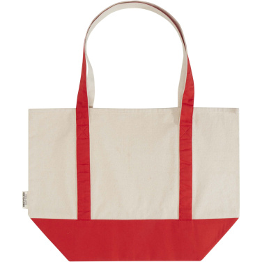 Logo trade promotional products image of: Sam 320 g/m² GRS recycled cotton tote bag