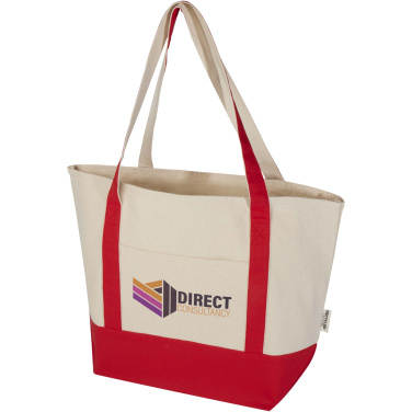 Logo trade promotional products picture of: Sam 320 g/m² GRS recycled cotton tote bag