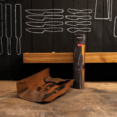 Logo trade business gift photo of: BOSKA Cheese Knife Set Monaco+ Black