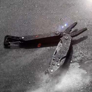 Logotrade promotional product picture of: Multitool AWU Schwarzwolf