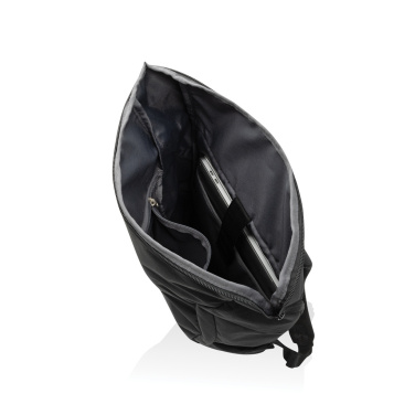 Logotrade corporate gift picture of: Swiss Peak Aware™ RPET Leonard 15.6 inch laptop backpack