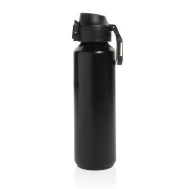 Logo trade promotional gift photo of: Via RCS Re-steel lockable sport bottle 600ML