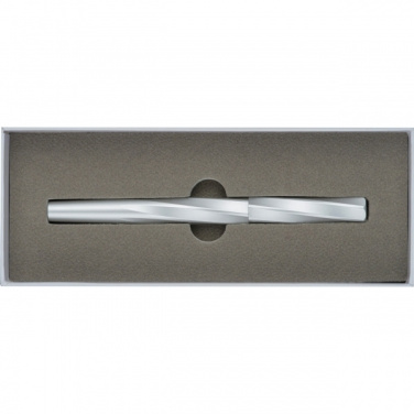 Logo trade business gift photo of: MoLu brass rollerball Praia Grande