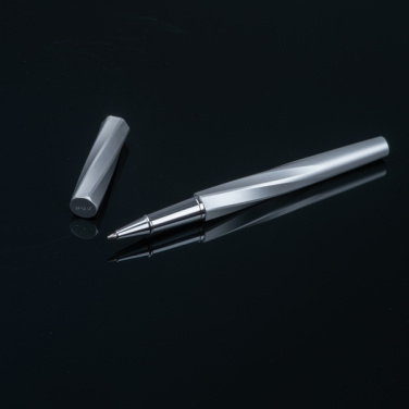 Logo trade business gifts image of: MoLu brass rollerball Praia Grande