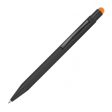 Logo trade corporate gifts picture of: Metal ballpoint pen with touch function Ohara