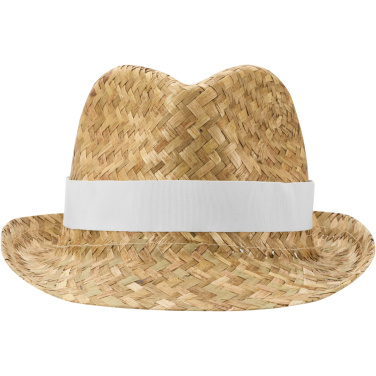 Logo trade business gifts image of: Pricus straw hat