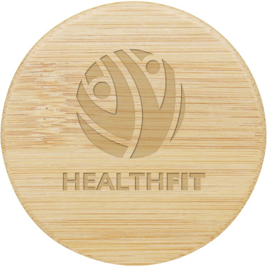 Logo trade corporate gifts picture of: Lustre bamboo mirror