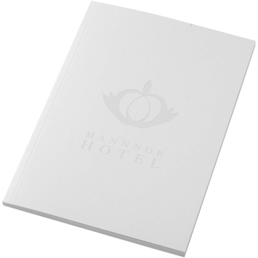 Logo trade advertising products image of: Novella Austen A5 soft cover notebook - 50 sheets