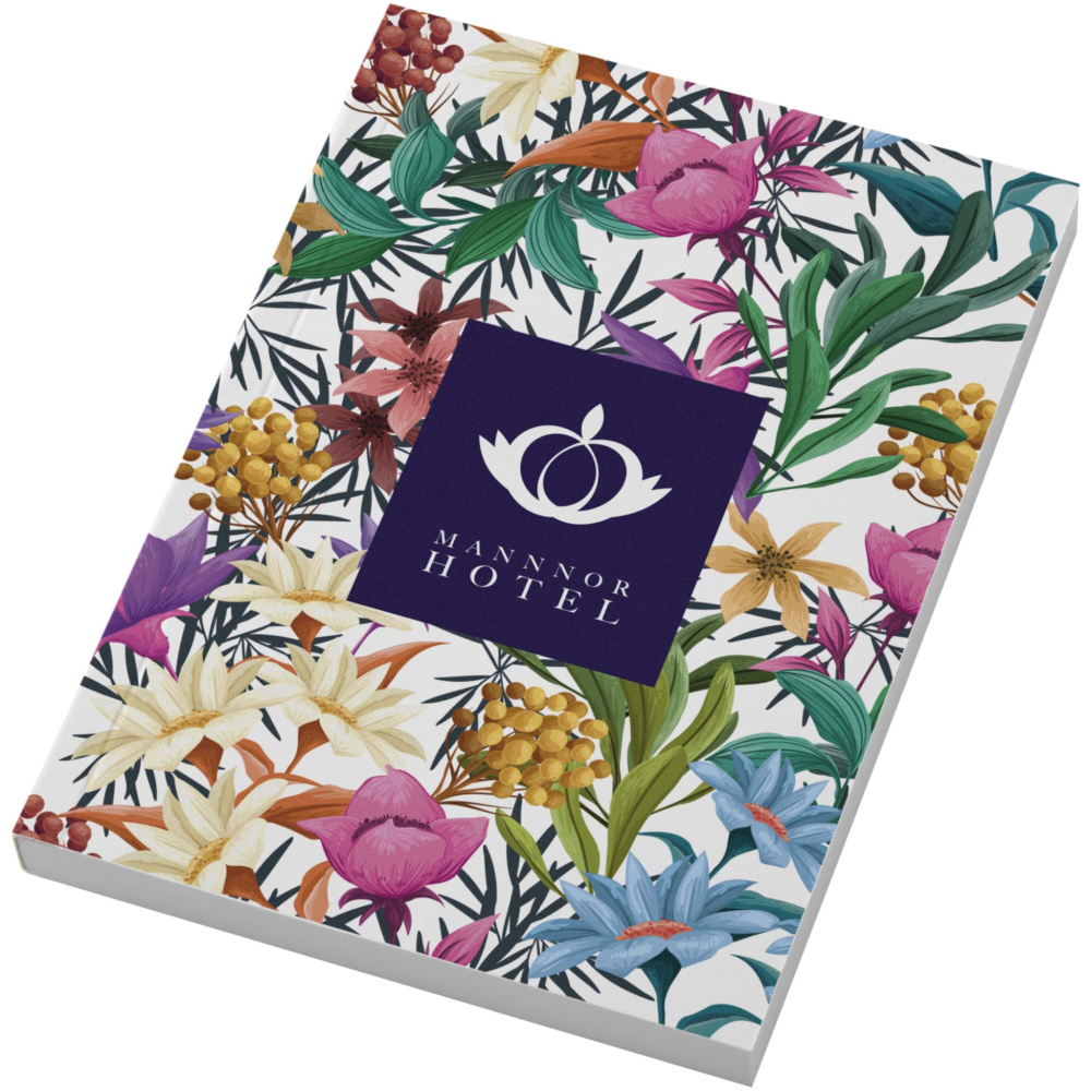 Logo trade promotional giveaway photo of: Novella Austen A6 soft cover notebook - 100 sheets