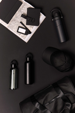 Logo trade promotional gifts image of: Baltimore trek RCS recycled SS bottle 600 ML