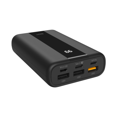 Logo trade promotional gifts image of: POWER BANK SILICON POWER QP55 10000 MAH