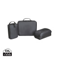 Renew AWARE™ rPET 3 Piece Packing Cube Set, black