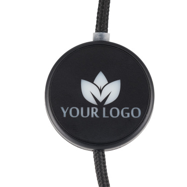 Logo trade advertising products picture of: Cable 4in1 with illuminated logo - LH-ZM02
