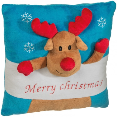 Logo trade corporate gifts picture of: Christmas pillow RUDOLSTADT