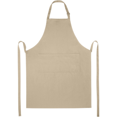 Logo trade promotional giveaway photo of: Andrea 240 g/m² apron with adjustable neck strap