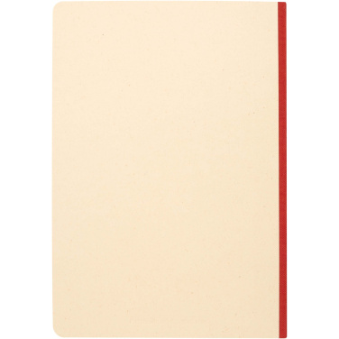 Logo trade advertising products picture of: Liliana A5 sugarcane and RPET soft cover notebook
