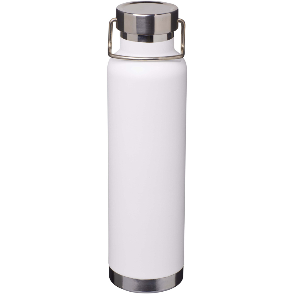 Logo trade promotional merchandise photo of: Thor 650 ml RCS recycled stainless steel copper vacuum insulated water bottle