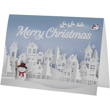 Logo trade promotional items image of: Herald A5 greeting card