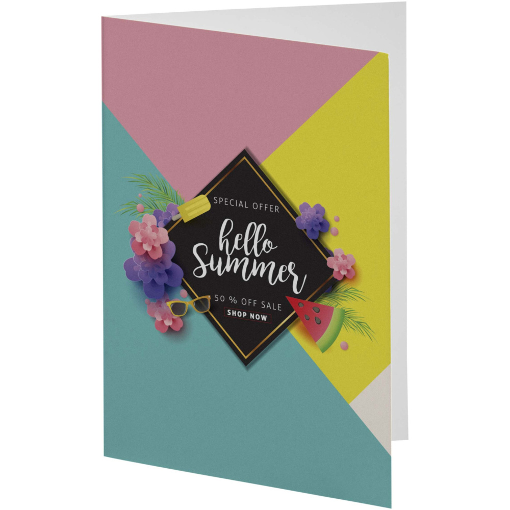 Logotrade corporate gift picture of: Herald A6 greeting card