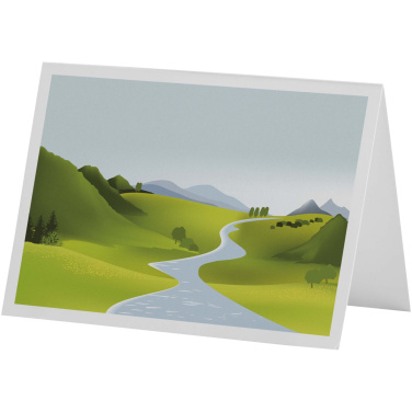 Logo trade promotional items image of: Herald A6 greeting card