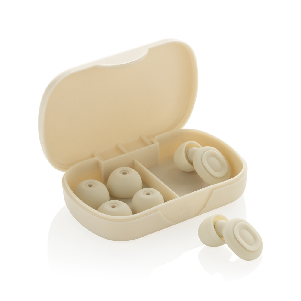 Logo trade promotional items image of: Sereva Noise reducing earplugs