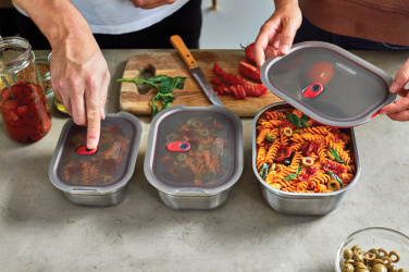 Logo trade promotional items image of: Black+Blum Mealprep Box 3pcs Set Small, Medium, Large