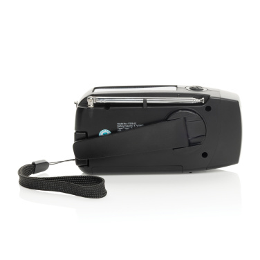 Logo trade promotional giveaways picture of: RescueWave RCS recycled plastic emergency radio