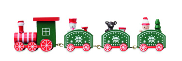 Logotrade promotional giveaway picture of: Wooden Christmas train