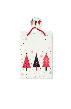 Logo trade promotional giveaways picture of: Gift paper bag small