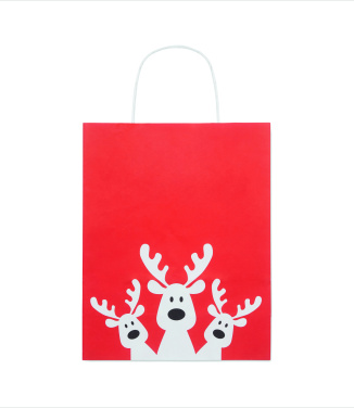Logo trade advertising products image of: Gift paper bag small