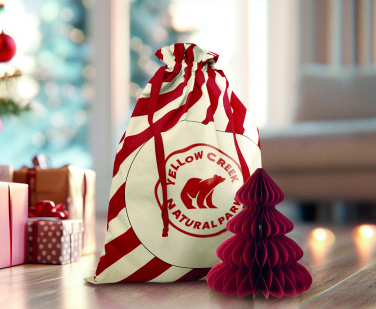 Logotrade promotional giveaways photo of: Large Santa cotton bag