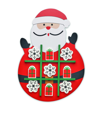 Logotrade promotional merchandise picture of: Christmas wooden tic tac toe