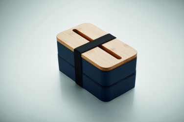 Logo trade business gifts image of: Recycled PP lunch box