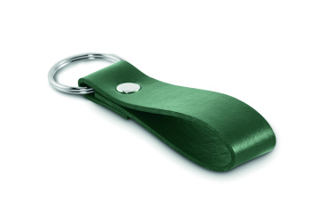 Logo trade promotional items image of: PU loop key ring