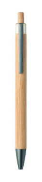 Logotrade promotional giveaways photo of: Push button bamboo pen