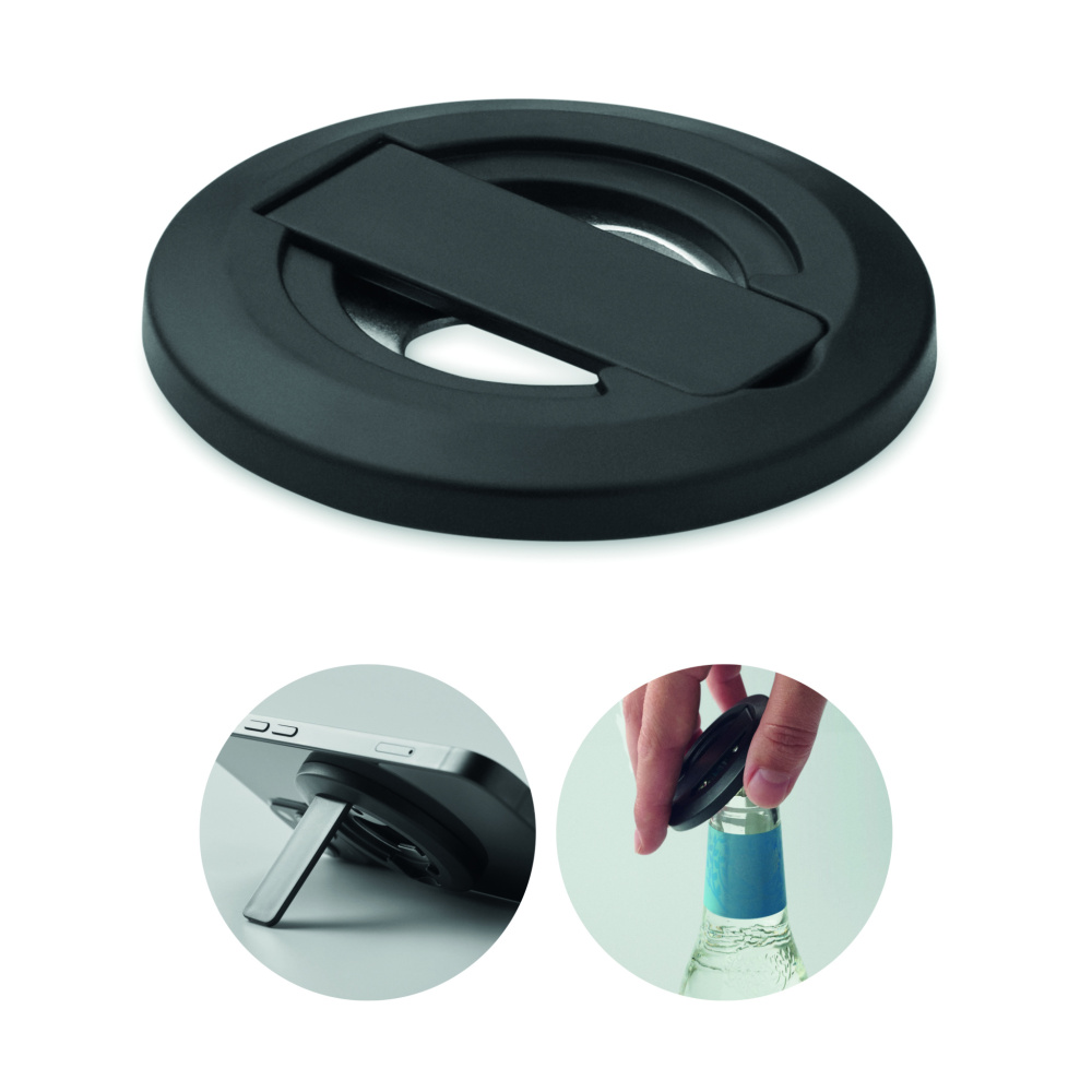 Logotrade business gift image of: Phone holder and bottle opener