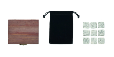 Logotrade promotional giveaway picture of: 9 stone ice cube set in box