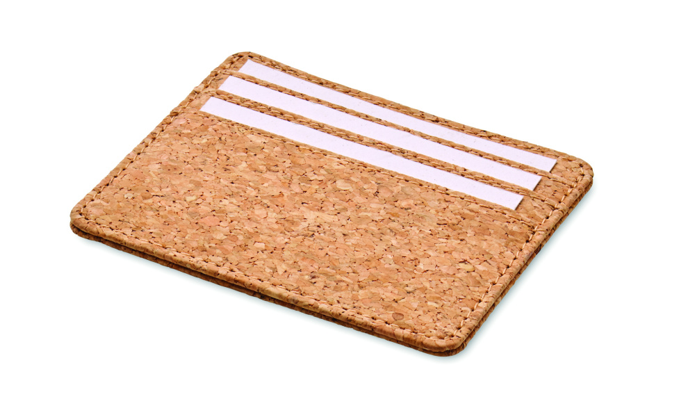 Logo trade promotional items picture of: Cork cardholder with RFID
