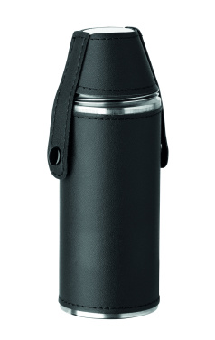 Logotrade promotional gift picture of: Hip flask with shot cups