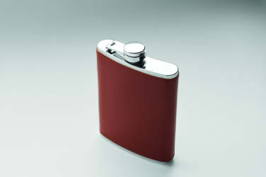 Logotrade promotional giveaway picture of: Slim hip flask 200 ml