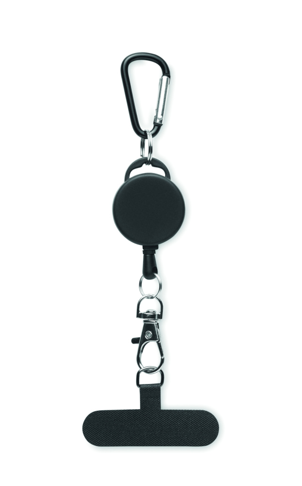 Logo trade advertising products picture of: Retractable phone holder