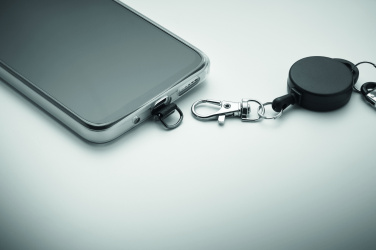 Logo trade promotional items image of: Retractable phone holder