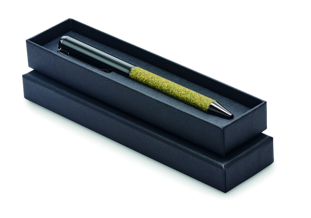 Logotrade promotional product picture of: Twist metal ballpen in box