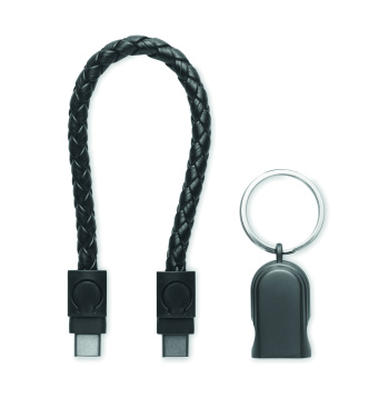Logotrade advertising product picture of: Key ring loop cable type-C